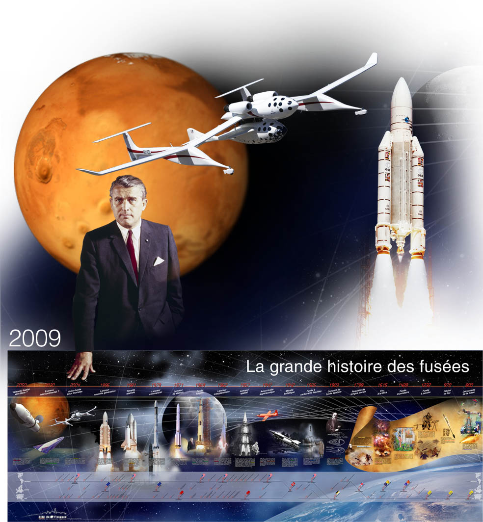 Fresque 2009 : l'histoire des fusées