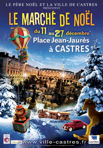 Affiches du marché de Noël 2010