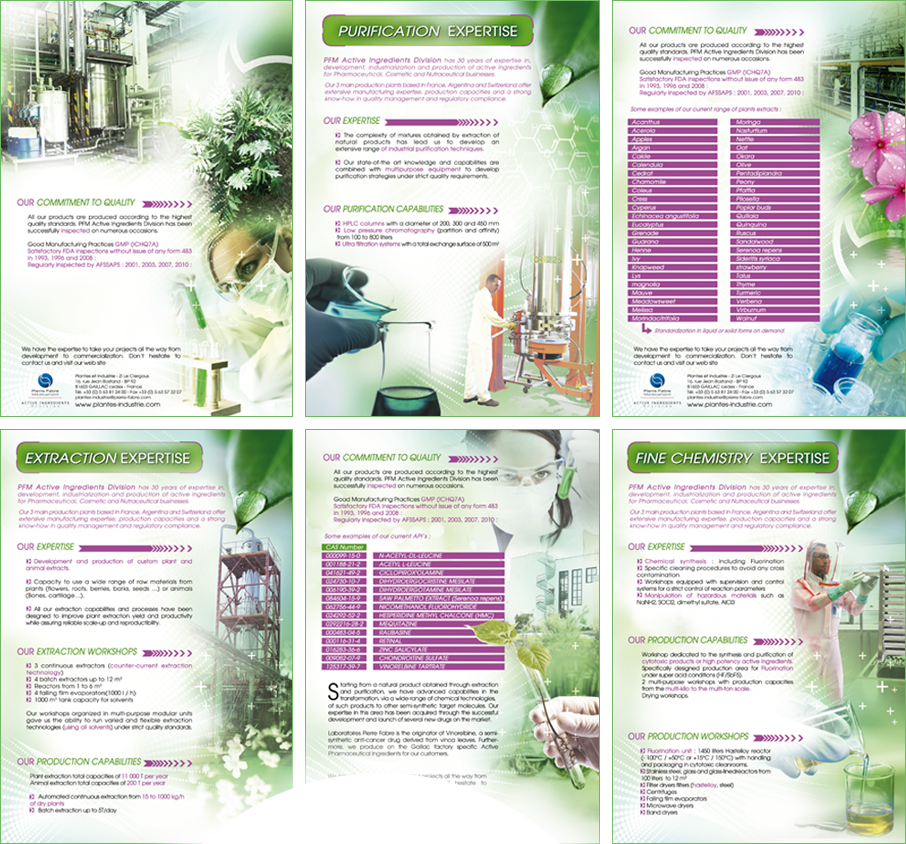 Brochure Plantes et Industrie